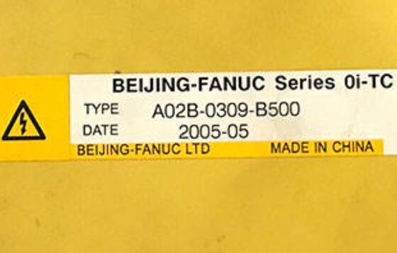 Fanuc A02B-0309-B500 Μονάδα ελέγχου CNC 0i-MF Plus Κύρια μονάδα συστήματος