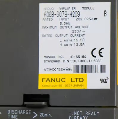 Μονάδα σερβοενισχυτή Fanuc A06B-6079-H209 για εργαλειομηχανές CNC