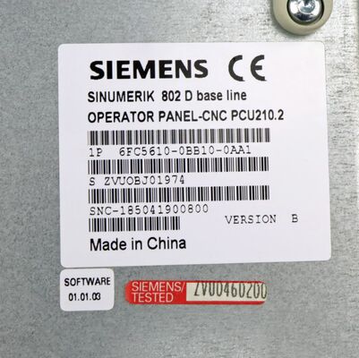 Μονάδα ελέγχου Siemens 6FC5610-0BB10-0AA1 SINUMERIK 802D CNC