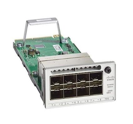 Cisco C9300X-NM-8Y Catalyst 9300 Series Μονάδα επέκτασης δικτύου με 8 θύρες SFP και ταχύτητα δεδομένων 25 Gbps