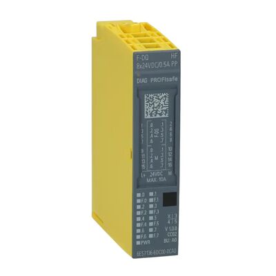 Μονάδα ψηφιακής εξόδου Siemens 6ES7136-6DC00-0CA0 ET200SP F-DQ 8x24VDC Safety
