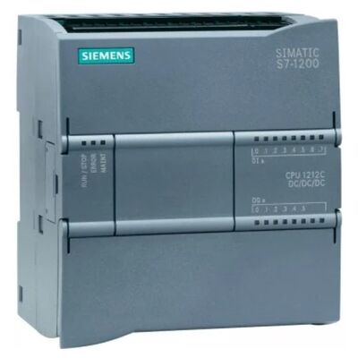 Μονάδα PLC Siemens 6ES7212-1AE40-0XB0 S7-1200 CPU 1212C με 8 Ψηφιακές Εισόδους, 6 Τρανζίστορ Εξόδους και Επικοινωνία PROFINET