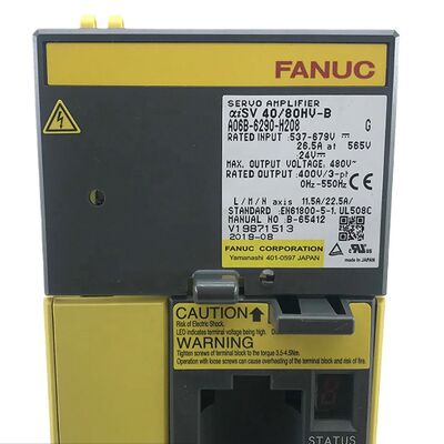 Μονάδα σερβοενισχυτή FANUC A06B-6290-H208 Alpha iSV 40/80HV-B