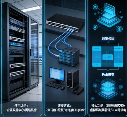 RG-S5310-48GT4XS-P-E Switch Επιπέδου 3 PoE+, 48x1000M RJ45, 4x10G SFP+, Προϋπολογισμός PoE 1570W, Διπλή Εφεδρική Τροφοδοσία