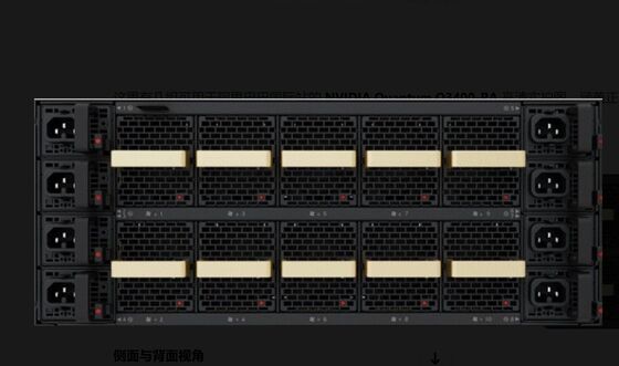 NVIDIA Quantum Q3400-RA InfiniBand Switch, 72×OSFP 800G XDR, 115,2Tbps, 4U διαχειριζόμενο με ψύξη αέρα για AI / HPC