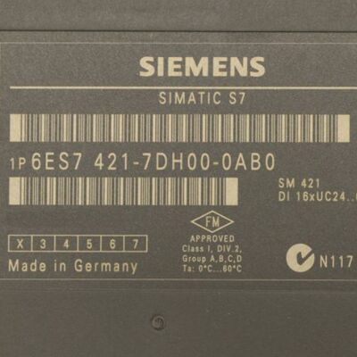 Μονάδα ψηφιακής εισόδου Siemens 6ES7421-7DH00-0AB0 SIMATIC S7-400 SM 421