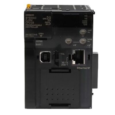 Μονάδα CPU PLC Omron CJ2M-CPU33 | Ενσωματωμένο EtherNet/IP, Έλεγχος Υψηλής Ταχύτητας