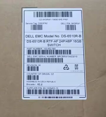 Διακόπτης SAN Brocade BR-6510-24-16G-R 24 Θυρών 16G Fibre Channel, 408Gbps, 1U Rack-Mount