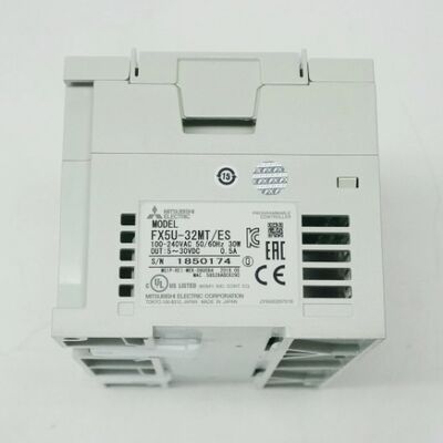 Έξοδος τρανζίστορ Mitsubishi FX5U-32MT/ES PLC Module 32 I/O
