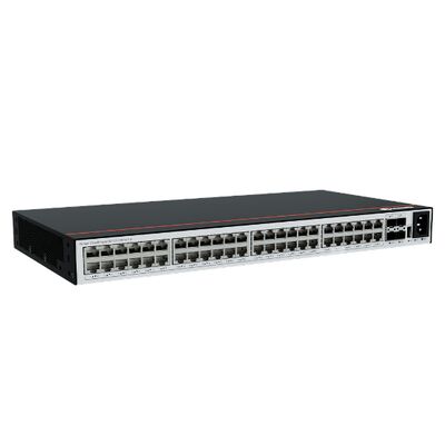 Huawei CloudEngine S5755-H48N4Y-A 48-Port 2.5GE Multi-Gigabit Switch με 4×25GE SFP28 Uplinks, ρεύμα εναλλασσόμενου ρεύματος, πρόσβαση στο μπροστινό μέρος