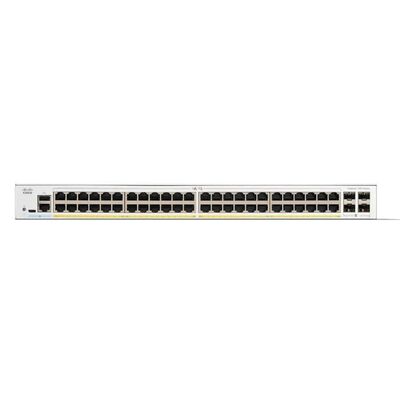 C1300-48P-4X, Cisco Catalyst 1300 Switch, 48x PoE+/370W, 4x 10G SFP+, Rack-mountable