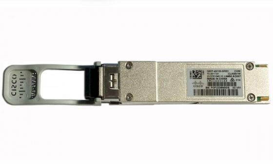 QSFP-40/100-SRBD=, Cisco QSFP Transceiver, 100G/40G SR-BiDi, LC, 100m OM4 MMF