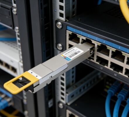 800G OSFP SR8 Οπτική Μονάδα Μετατροπέα, 850nm, 100m, MPO-16, PAM4, DOM