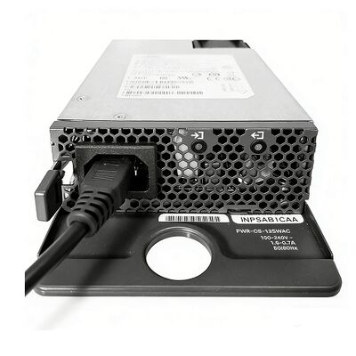 PWR-C5-125WAC=, Τροφοδοτικό της σειράς Cisco PWR-C5, Έξοδος 125W/Είσοδος AC/Με δυνατότητα εναλλαγής