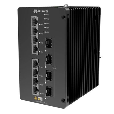 Huawei CloudEngine S5735I-S8T4XN-V2 Βιομηχανικό στρώμα 3 διακόπτης∙ 8×GE RJ45 + 4×10GE SFP+ DIN-Rail Διαχειριζόμενος διακόπτης Ethernet