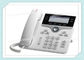 CP-7841-W-K9 άσπρο τηλέφωνο της Cisco IP με την πολλαπλάσια υποστήριξη πρωτοκόλλου VoIP