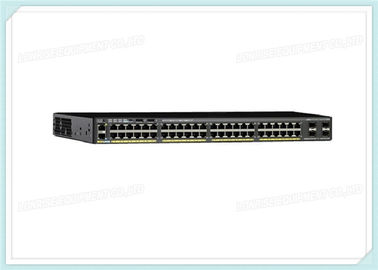 WS-c2960x-48fps-λ διακόπτης 48 δικτύων Ethernet καταλυτών της Cisco βάση του τοπικού LAN σημείου εισόδου 740W GigE