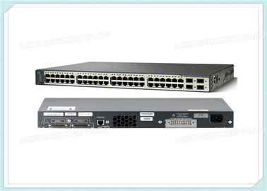 Στρώμα διακοπτών WS-c3750v2-48ts-s καταλυτών της Cisco 3 - 4 SFP - βάση IP - διοικούμενη - Stackable