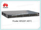 Δρομολογητής AR2201-48FE 2GE ΩΧΡΌ 1GE Combo Huawei 1 δύναμη εναλλασσόμενου ρεύματος του τοπικού LAN 60W USB 48FE