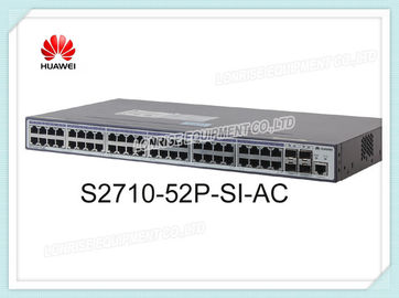 S2710-52P-SI-AC Η σειρά Huawei S2700 Switch 48 X 10/100 θύρες 4 Gig SFP AC 110 / 220V παρέχεται στην τυποποιημένη έκδοση (SI) και την αναβαθμισμένη έκδοση (EI)