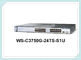 Διοικούμενος Gigabit Ethernet της Cisco λιμένας διακόπτης διακοπτών WS-c3750g-24ts-S1U 24
