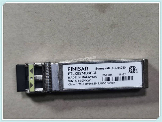 FTLX8574D3BCL 10GE Finisar Αρχική νέα FTLX8574D3BCL 10GE 850nm SFP+ οπτική μονάδα