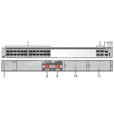 Ανερχόμενη ζεύξη 24 διακόπτης CloudEngine Huawei S5731-S24T4X 10GE συνάθροισης Gigabit λιμένων