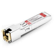Το GLC - TE 1000BASE - T SFP Transceiver Module υποστηρίζει μήκους σύνδεσης έως 100m μέσω σύνδεσης χαλκού μέσω συνδέσμου RJ-45.