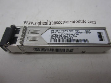 Σύνδεσμος οπτικού δέκτη Cisco DS-SFP-FC4G-SW συμβατός με το δίκτυο SFP 4G 850nm 150m DOM Duplex LC MMF