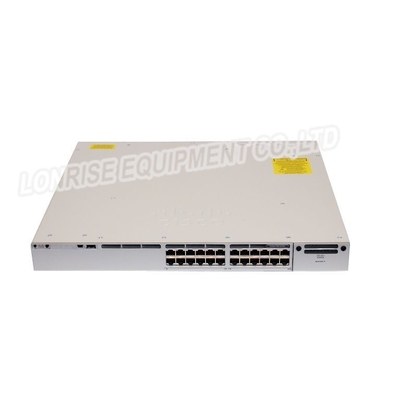 C9300-24p-νέος καταλύτης 9300 διακοπτών της Cisco πλεονέκτημα δικτύων σημείου εισόδου 24 λιμένων