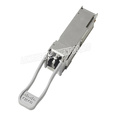 Cisco Qsfp-40/100-Srbd= έτοιμη να στείλει τον οπτικό πομποδέκτη 100 αρχικός νέος ενοτήτων Gigabit οπτικός