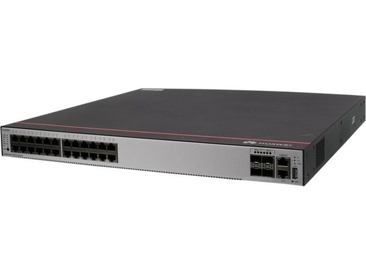 S5735-S24P4X, Huawei S5735-S διακόπτης, 24 x 10/100/1000BASE-T θύρες, 4 x 10 GE SFP+ θύρες, PoE+, χωρίς μονάδα ισχύος