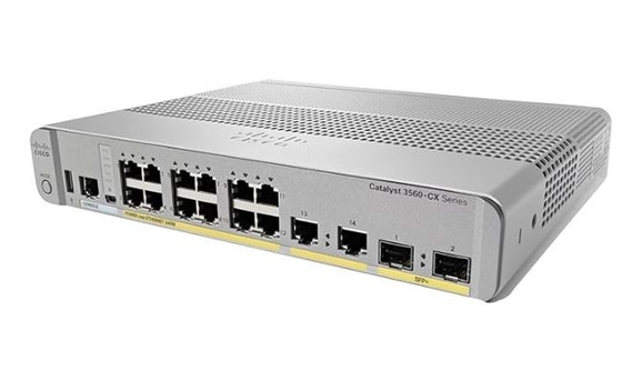 WS-C3560CX-12PD-S Cisco Catalyst 3560-CX 12 θύρες συμπαγές διακόπτης στρώση 3 POE- 12 x 10/100/1000 θύρες Ethernet