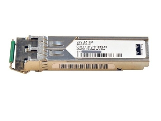 GLC-ZX-SM DOM Duplex LC Cisco SFP Transceiver Module συμβατό με το 1000BASE-ZX SFP 1550nm 80km