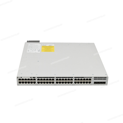 Έτοιμος για αποστολή C9300L-48P-4G-A 24 θύρες 10 gigabit Ethernet διακόπτης 48 θύρες σταθερές συνδέσεις