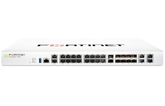 FG-100F Fortigate 100F FG-100F 22x GE RJ45 θύρες 4 SFP θύρες 2x 10 GE SFP+ FortiLinks Διπλή τροφοδοσία