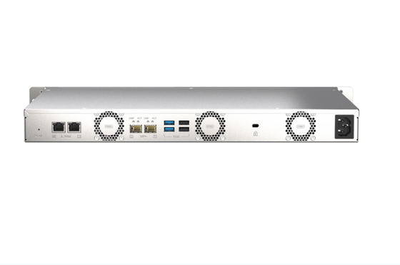 Qnap TS 464U RP 8GB NAS server rack καλύτερος rackmount plex server NAS περίβλημα