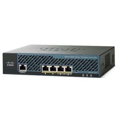 AIR-CT2504-50-K9, Ασύρματο χειριστήριο Cisco 2500, 50 άδειες AP/θύρες 4xGE/Διαχείριση RF