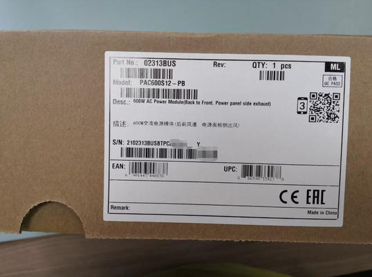 PAC600S12-PB 
600W μονάδα ισχύος εναλλασσόμενου ρεύματος (μετά τον μπροστινό αεραγωγό, την πλευρική έξοδο του πίνακα ισχύος)