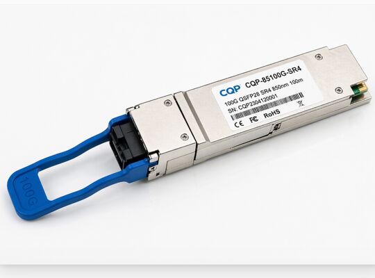 CQP-85100G-SR4 100G QSFP28 SR4 Οπτικός Μετατροπέας | MPO Multimode Fiber | Οπτικοί Μετατροπείς Υψηλής Ταχύτητας για Κέντρα Δεδομένων
