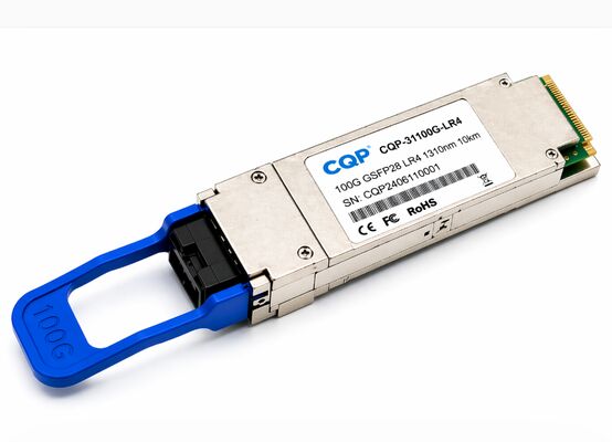 CQP-31100G-LR4 100G QSFP28 LR4 Οπτικός Μετατροπέας | 10km SMF LC Module | Οπτική Λύση Μετατροπέα