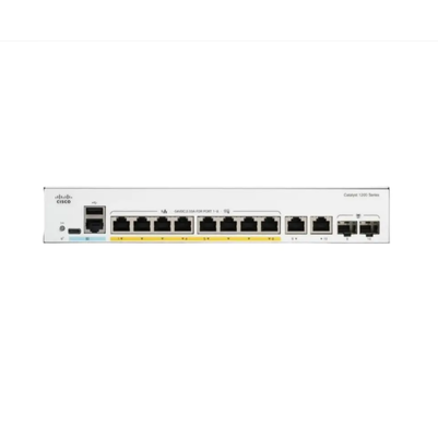 Cisco C1200-8T-E-2G Catalyst 1200 Series 8-Port Gigabit Ethernet Switch με 2 Uplinks SFP