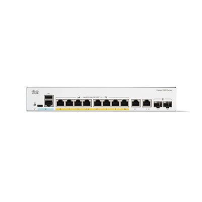 Cisco C1200-8FP-2G Έξυπνος Διακόπτης Gigabit PoE+ 8 Θυρών με 2G Συνδυαστικές Συνδέσεις Ανόδου