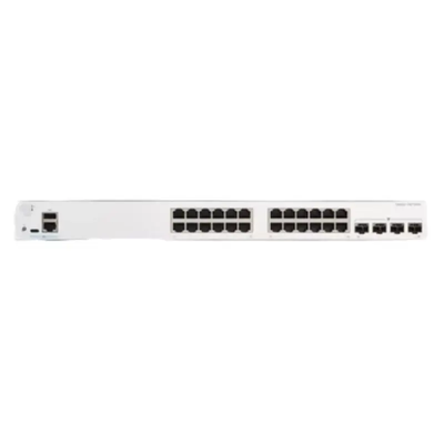 Διαχειριζόμενος διακόπτης Gigabit 24 θυρών Cisco C1200-24T-4G Catalyst 1200 με 4 ανοδικές συνδέσεις SFP
