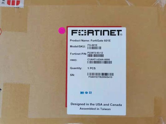 Middle-Range αυλακώσεις FortiGate 601E 2x 10 Γερμανία SFP+ σειράς fg-601E Fortinet NGFW